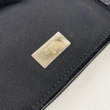 【6kd3509】グッチ ハンドバッグ 002 1075 ナイロン ブラック シルバー金具【中古】レディース