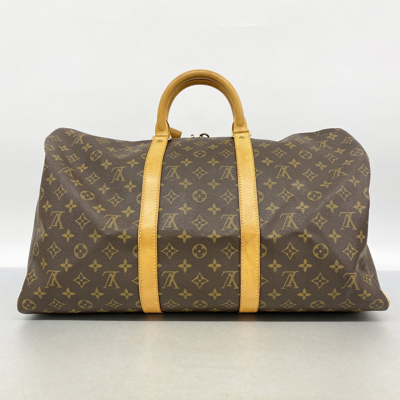 【6kd3511】ルイヴィトン ボストンバッグ モノグラム キーポル50 M41426 ブラウン【中古】メンズ レディース ユニセックス