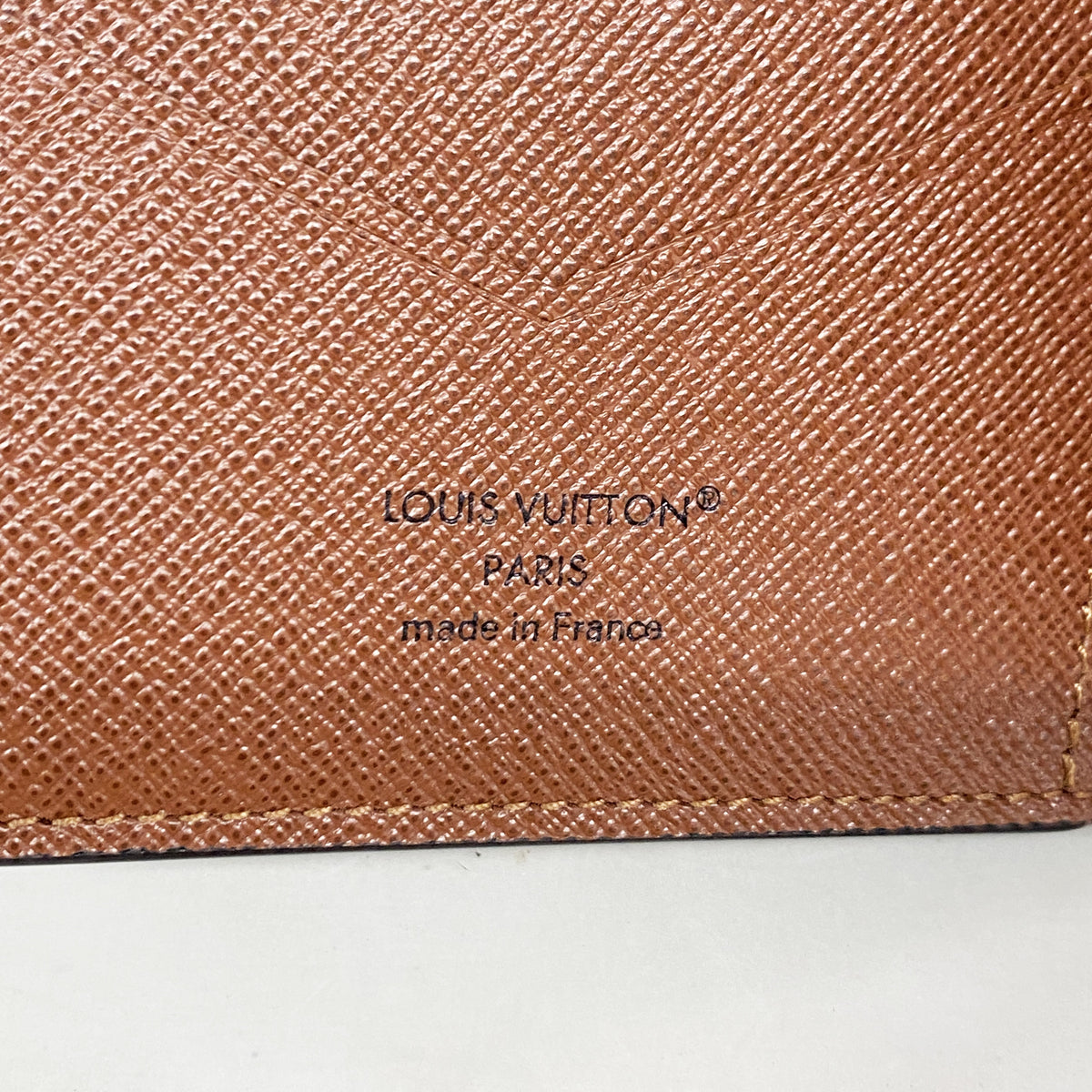 【6kd3518】ルイヴィトン パスポートケース モノグラム クーヴェルテュールパスポールNM M64502 ブラウン【中古】メンズ レディース ユニセックス