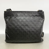 【6kd3528】グッチ ショルダーバッグ グッチシマ 201446 レザー ブラック シャンパンゴールド金具【中古】レディース