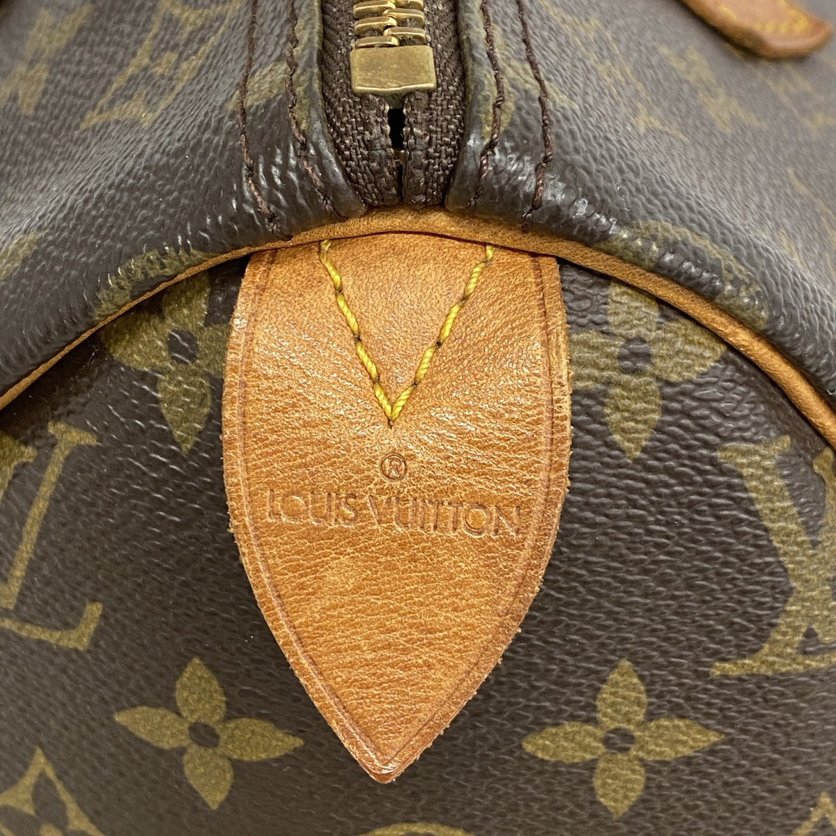 【6kd3531】ルイヴィトン ハンドバッグ モノグラム スピーディ30 M41108 ブラウン【中古】レディース