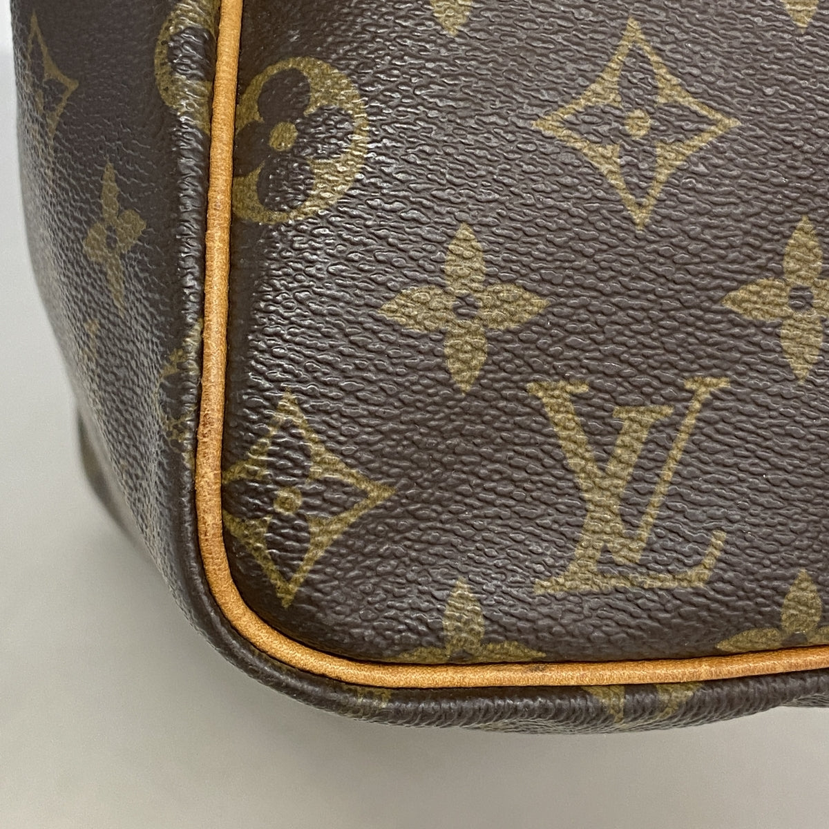 【6kd3531】ルイヴィトン ハンドバッグ モノグラム スピーディ30 M41108 ブラウン【中古】レディース