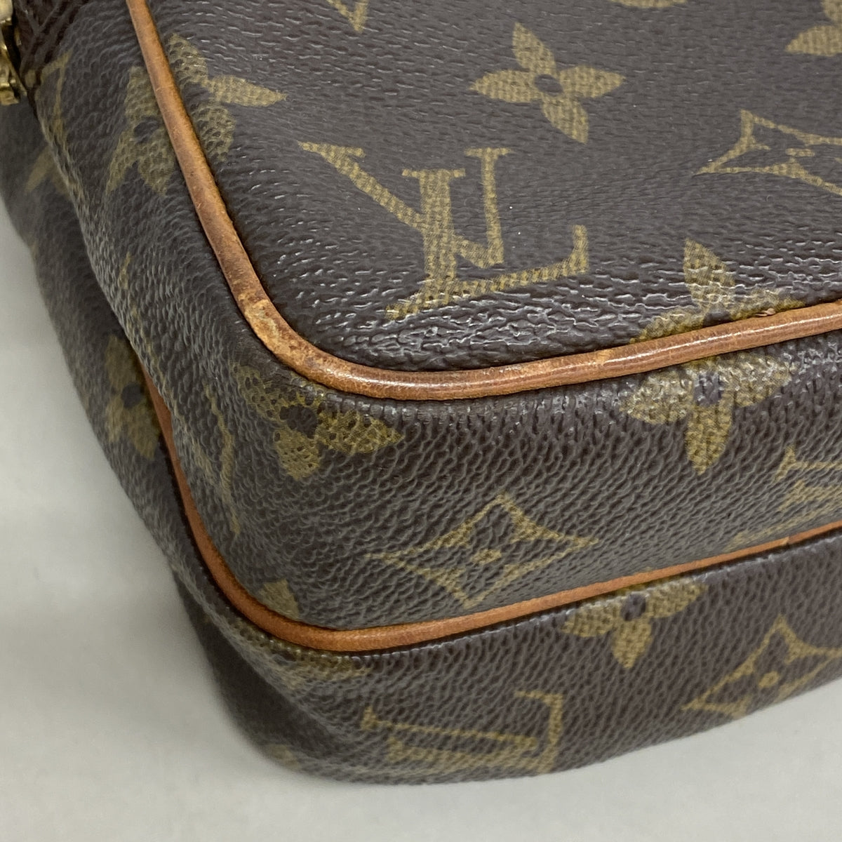 【6kd3540】ルイヴィトン ショルダーバッグ モノグラム ミニアマゾン M45238 ブラウン【中古】レディース