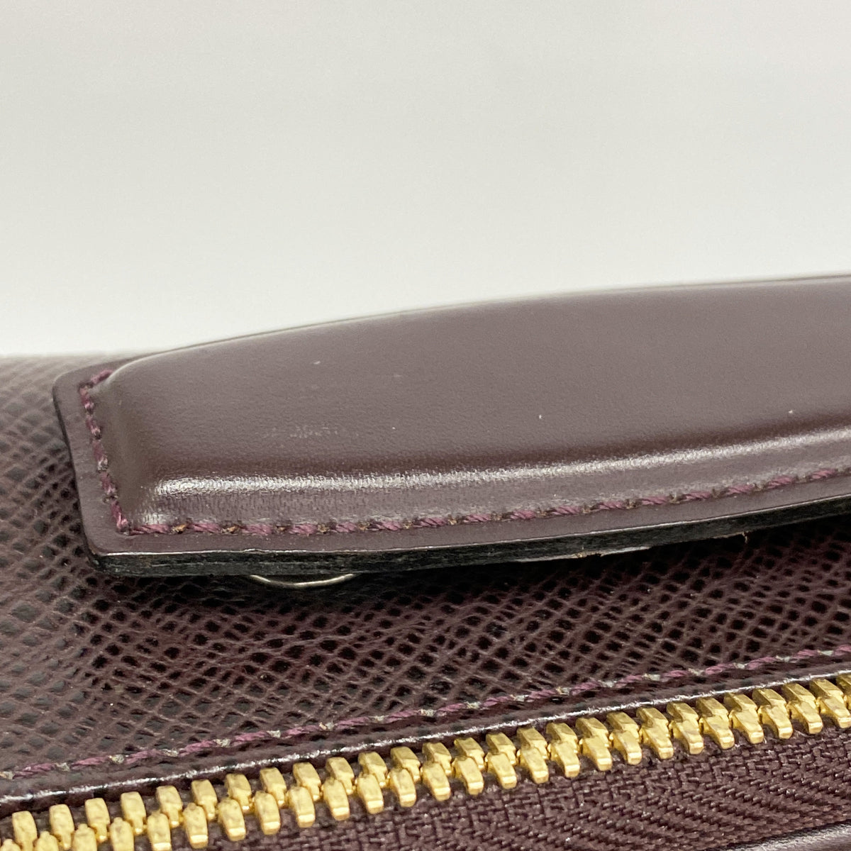 【6kd3544】ルイヴィトン ブリーフケース タイガ ポルトオルディナトゥールオデッサ M30836 アカジュー【中古】レディース