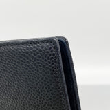 【6kd3555】シャネル 長財布 キャビアスキン ブラック ゴールド金具【中古】レディース