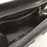 【6kd3556】サルヴァトーレフェラガモ ショルダーバッグ ヴァラ レザー ブラック ゴールド金具【中古】レディース