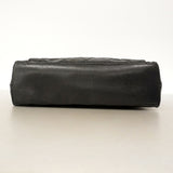 【6kd3558】シャネル チェーントート マトラッセ キャビアスキン ブラック ゴールド金具【中古】レディース