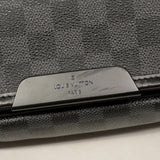 【6kd3561】ルイヴィトン ショルダーバッグ ダミエ・グラフィット ダニエルMM N58029 ブラック【中古】メンズ
