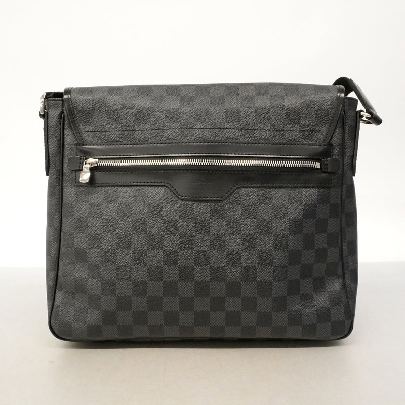 【6kd3561】ルイヴィトン ショルダーバッグ ダミエ・グラフィット ダニエルMM N58029 ブラック【中古】メンズ