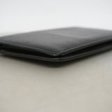 【6kd3567】シャネル 長財布 キャビアスキン ブラック シルバー金具【中古】レディース