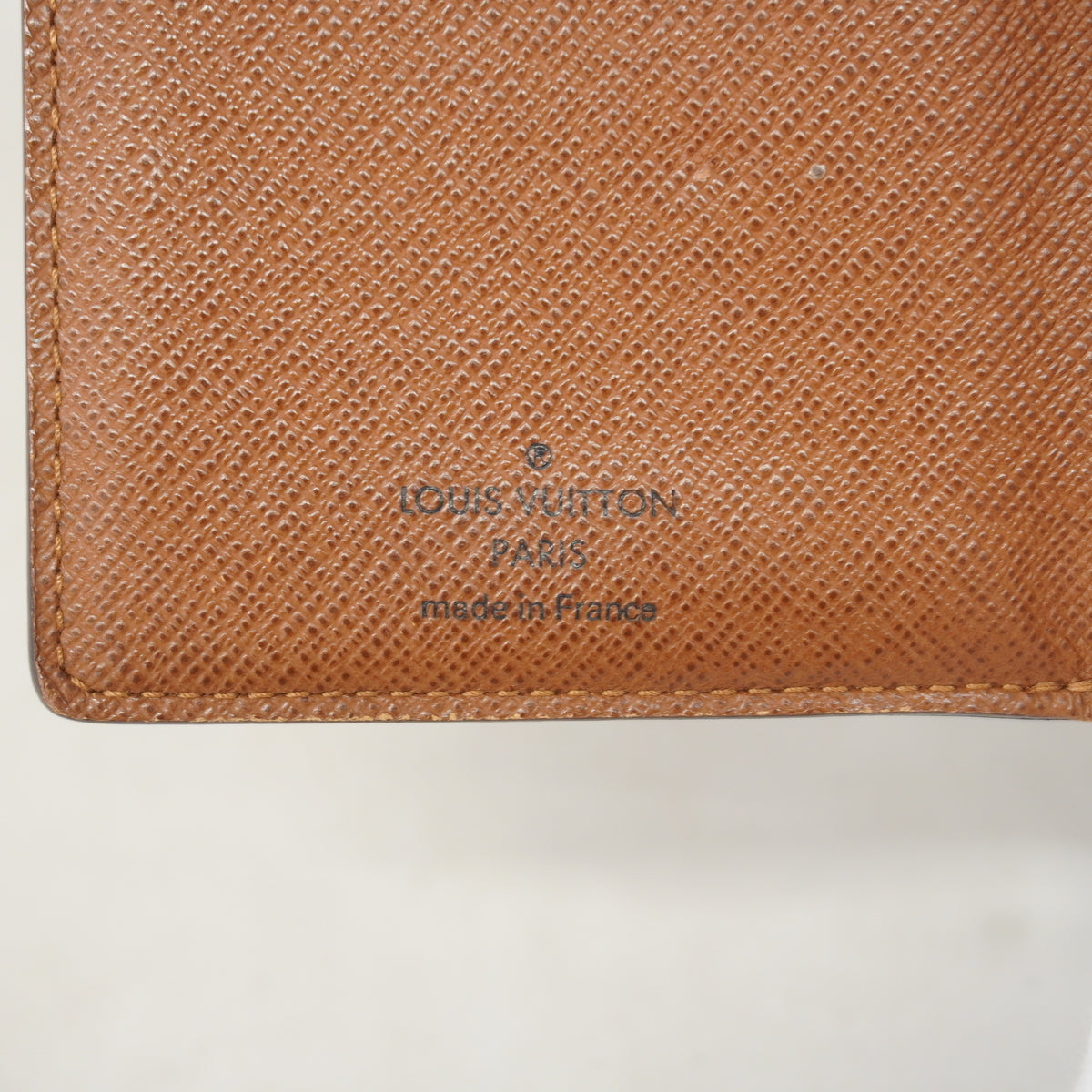【6kd3573】ルイヴィトン 三つ折り財布 モノグラム ポルトフォイユジョイ M60211 ブラウン【中古】レディース