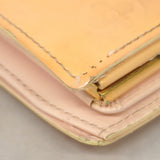 【6kd3574】ルイヴィトン 財布 ヴェルニ ポルトモネビエヴィエノワ M91314 マシュマロピンク【中古】レディース