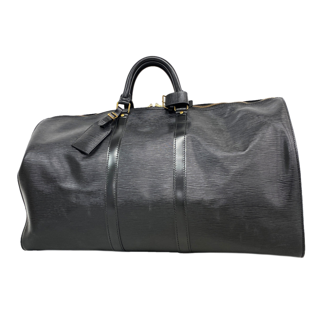 【6kd3578】ルイヴィトン ボストンバッグ エピ キーポル55 M59142 ノワール【中古】レディース