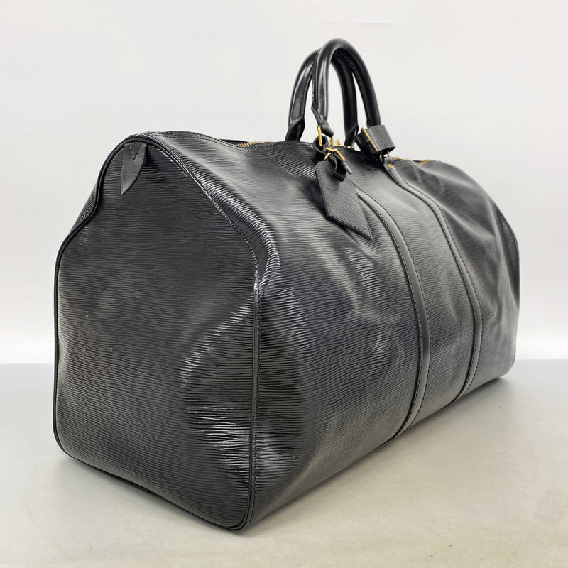 【6kd3578】ルイヴィトン ボストンバッグ エピ キーポル55 M59142 ノワール【中古】レディース
