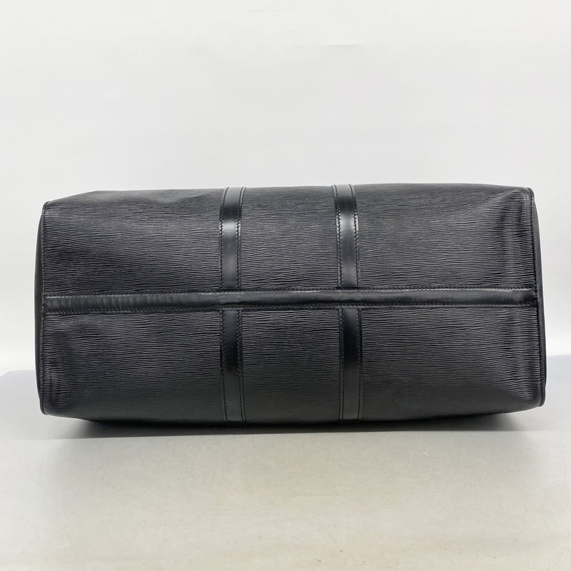 【6kd3578】ルイヴィトン ボストンバッグ エピ キーポル55 M59142 ノワール【中古】レディース