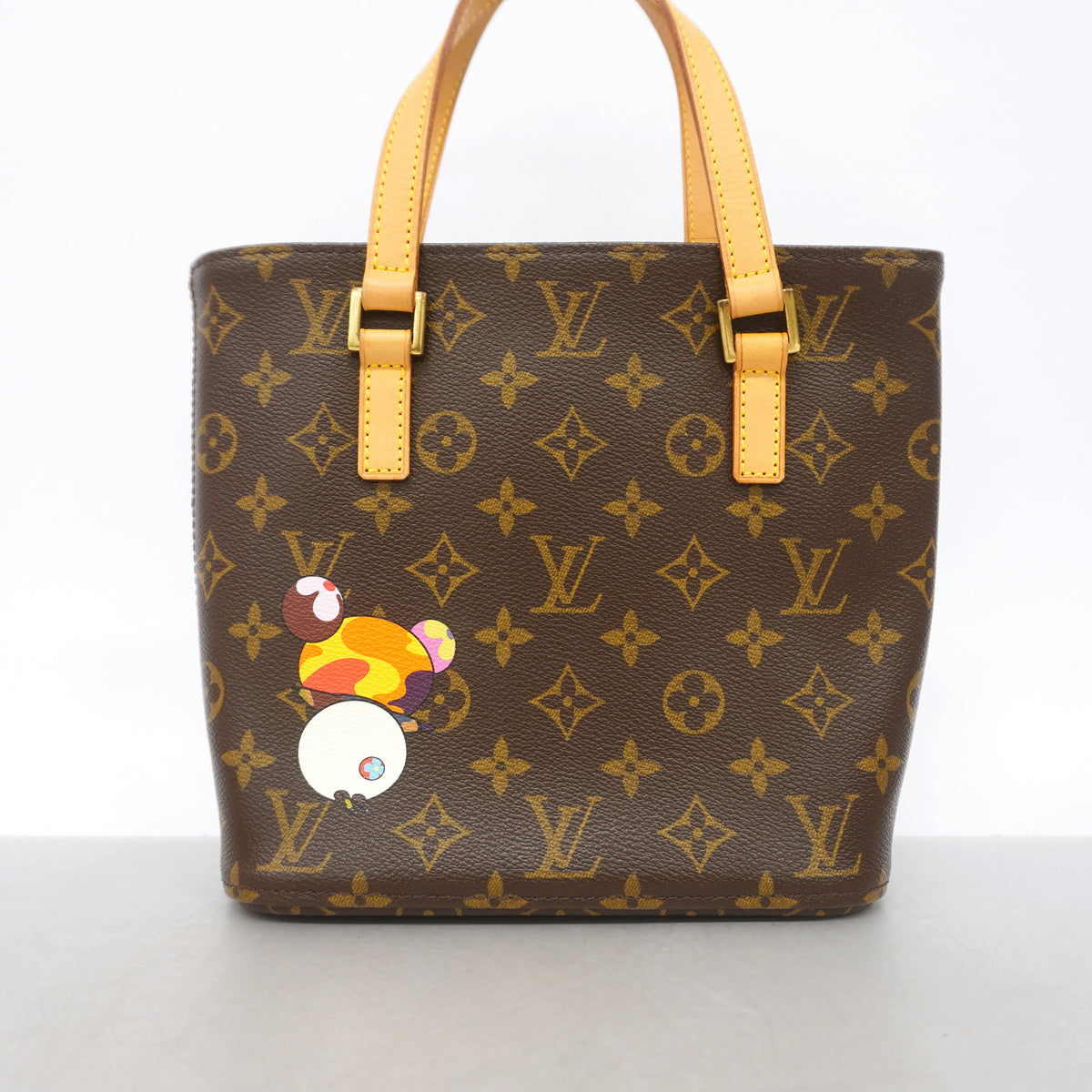 【6kd3586】ルイヴィトン ハンドバッグ モノグラム･パンダ ヴァヴァンPM M51173 ブラウン【中古】レディース