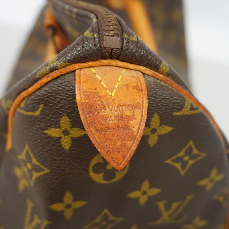 【6kd3590】ルイヴィトン ハンドバッグ モノグラム スピーディ35 M41107 ブラウン【中古】レディース