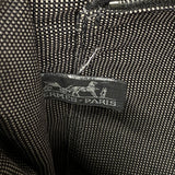 【6kd3602】エルメス ショルダーバッグ エールラインバサス ナイロン グレー シルバー金具【中古】レディース