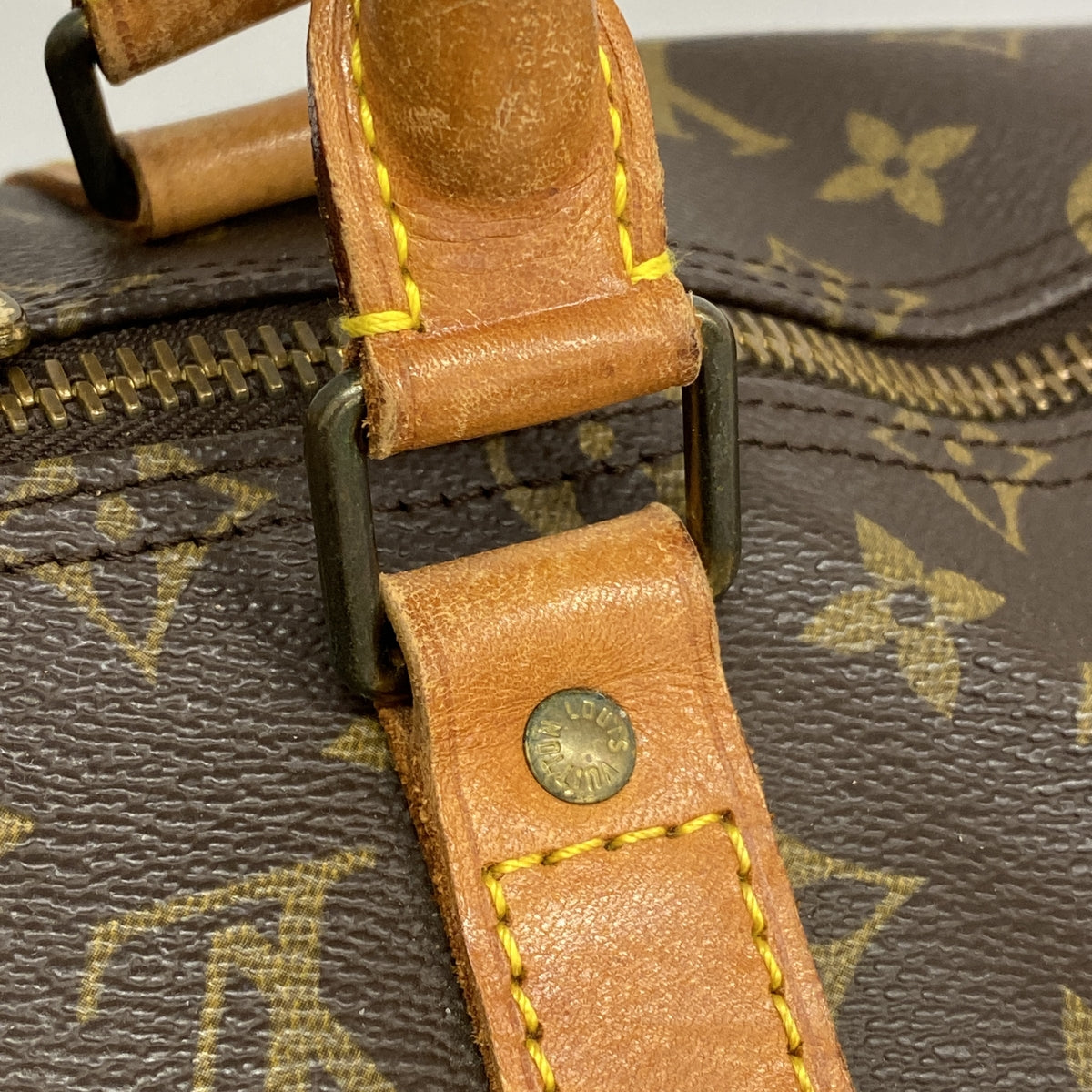 【6kd3604】ルイヴィトン ボストンバッグ モノグラム キーポルバンドリエール50 M41416 ブラウン【中古】メンズ レディース ユニセックス