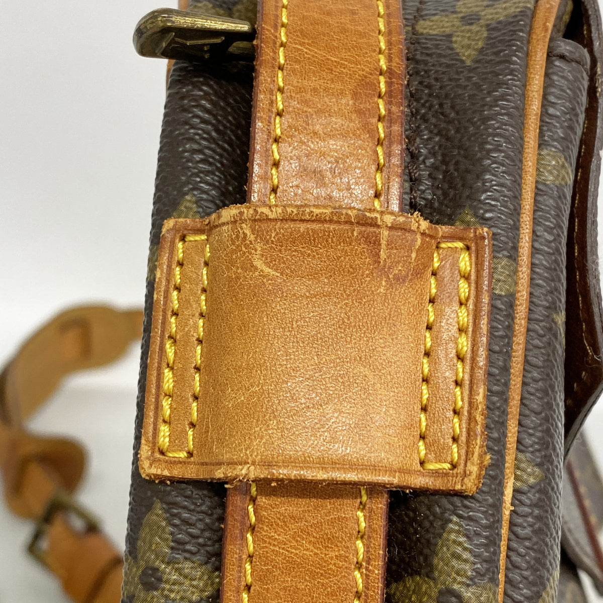 【6kd3606】ルイヴィトン ショルダーバッグ モノグラム ジュヌフィーユGM M51225 ブラウン【中古】レディース