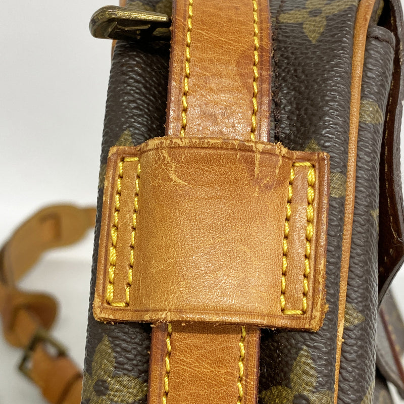 【6kd3606】ルイヴィトン ショルダーバッグ モノグラム ジュヌフィーユGM M51225 ブラウン【中古】レディース