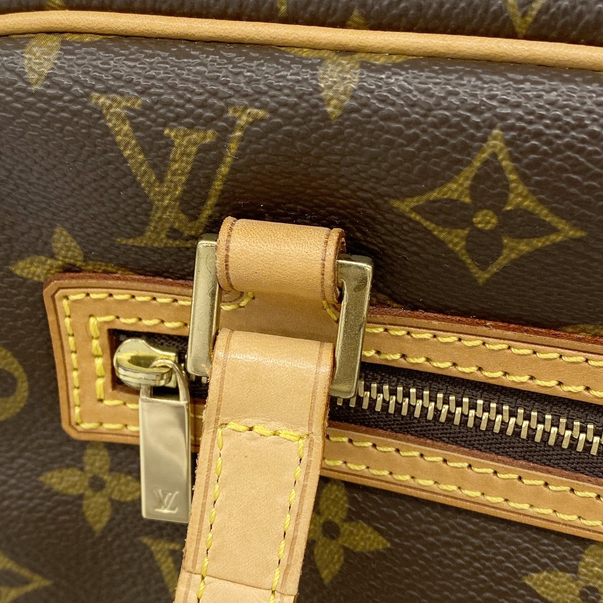 【6kd3656】ルイヴィトン ショルダーバッグ モノグラム シテMM M51182 ブラウン【中古】レディース