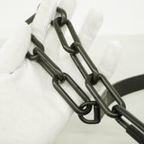【6kd3663】ルイヴィトン ショルダーバッグ モノグラム・エクリプス ミニソフトトランク M44735 ブラック【中古】メンズ