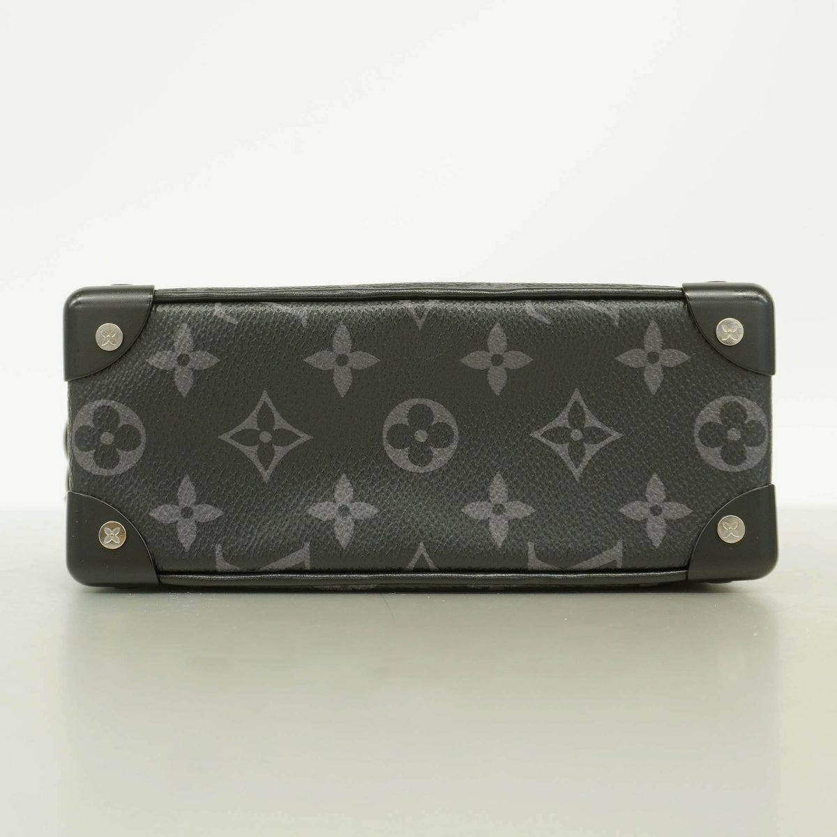 【6kd3663】ルイヴィトン ショルダーバッグ モノグラム・エクリプス ミニソフトトランク M44735 ブラック【中古】メンズ