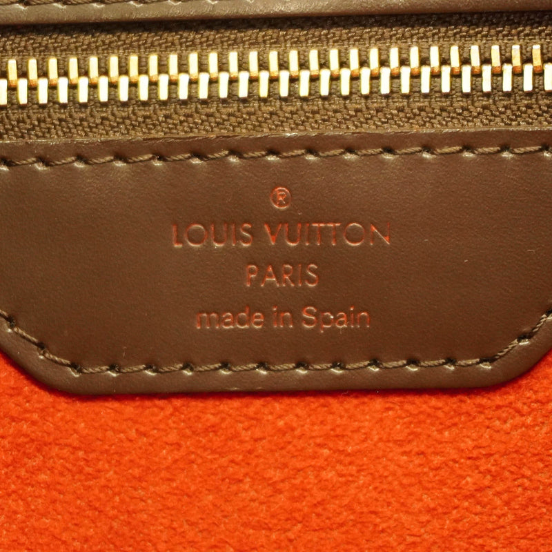 【6kd3664】ルイヴィトン トートバッグ ダミエ ハムステッドMM N51204 エベヌ【中古】レディース