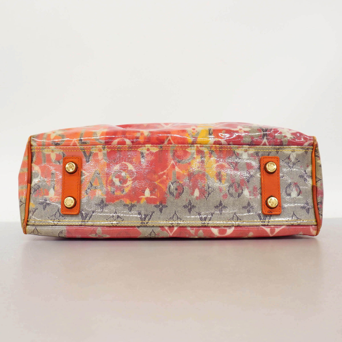【6kd3665】ルイヴィトン ハンドバッグ モノグラム･パルプ ウィークエンダーPM M95734 ローズ【中古】レディース