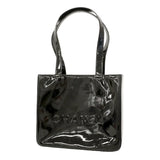 【6kd3671】シャネル ショルダーバッグ パテントレザー ブラック ゴールド金具【中古】レディース