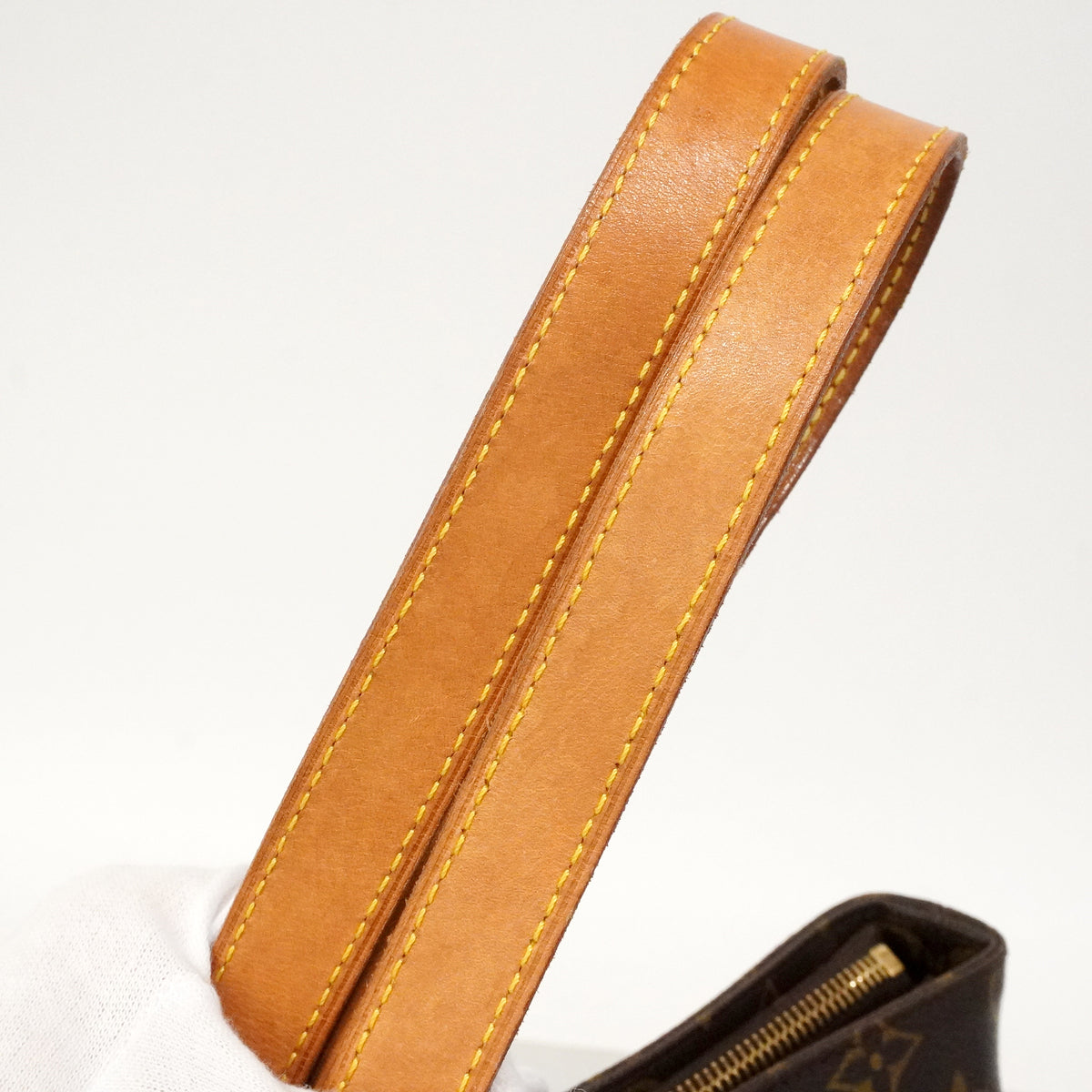 【6kd3675】ルイヴィトン トートバッグ モノグラム カバピアノ M51148 ブラウン【中古】レディース