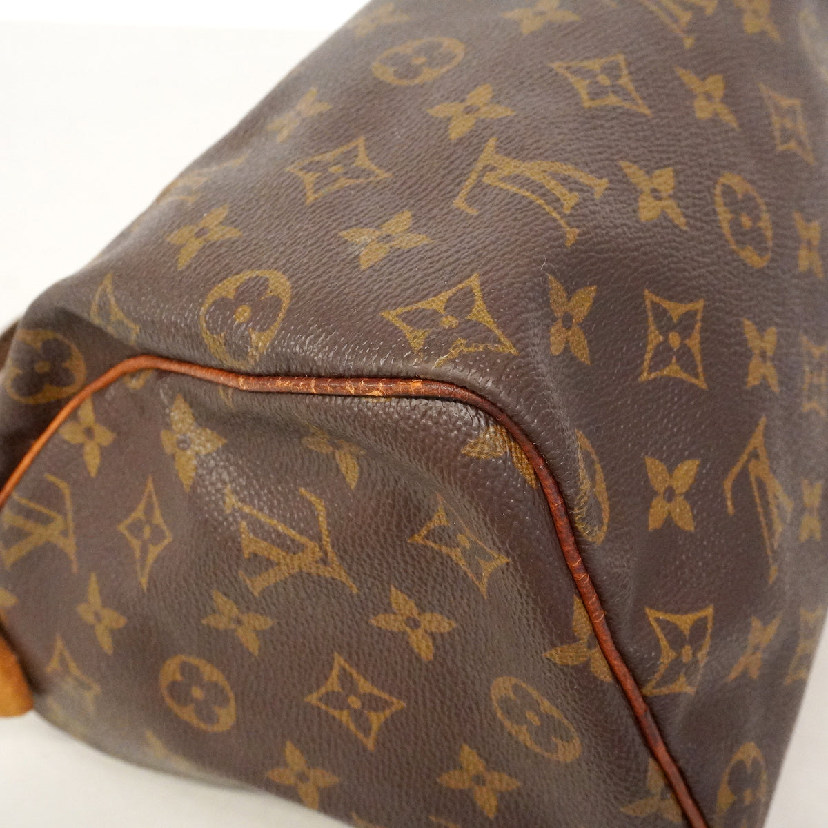 【6kd3676】ルイヴィトン ハンドバッグ モノグラム スピーディ25 M41109 ブラウン【中古】レディース