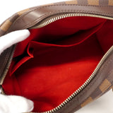 【6kd3677】ルイヴィトン ハンドバッグ ダミエ ドゥオモ N60008 エベヌ【中古】レディース