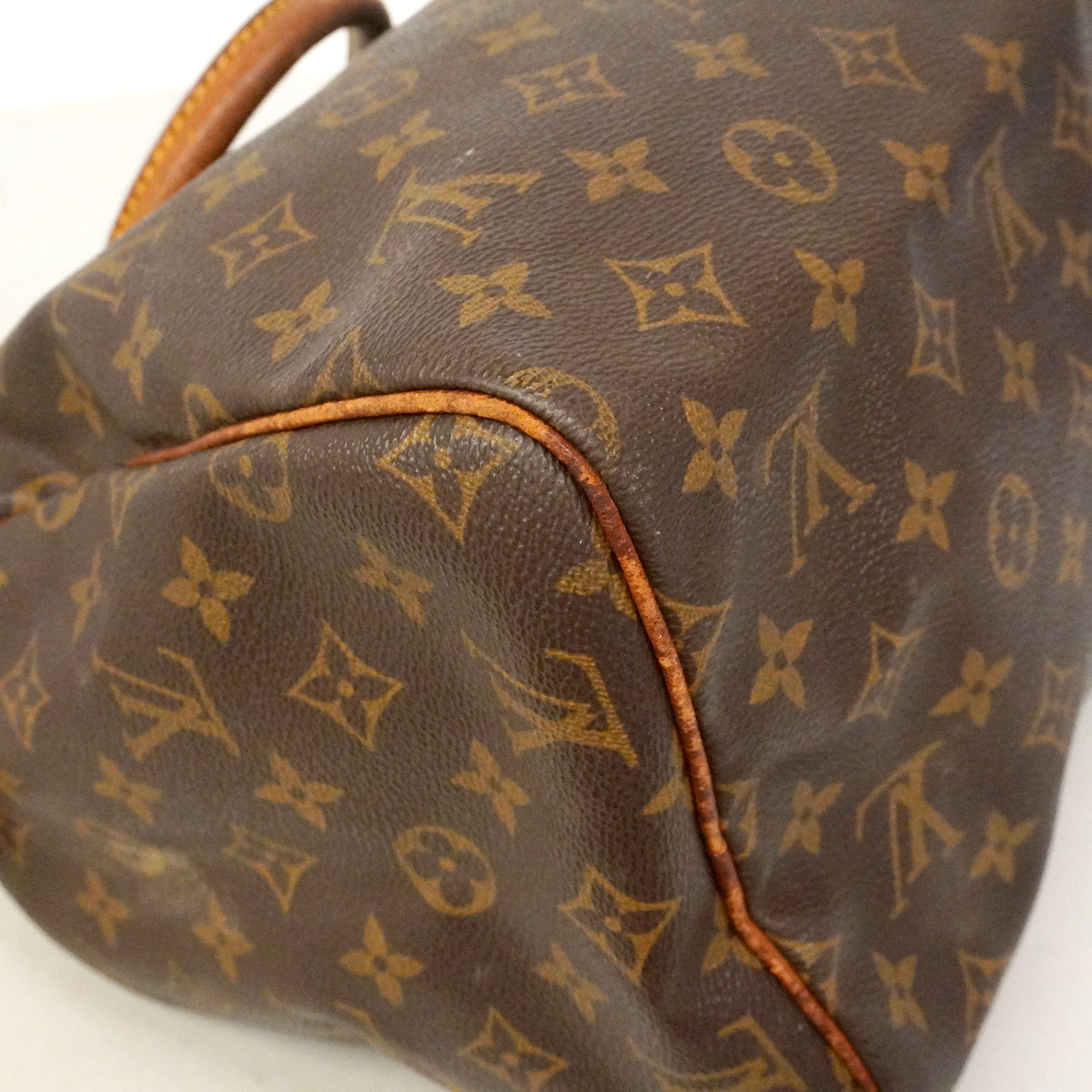 【6kd3700】ルイヴィトン ハンドバッグ モノグラム スピーディ30 M41108 ブラウン【中古】レディース