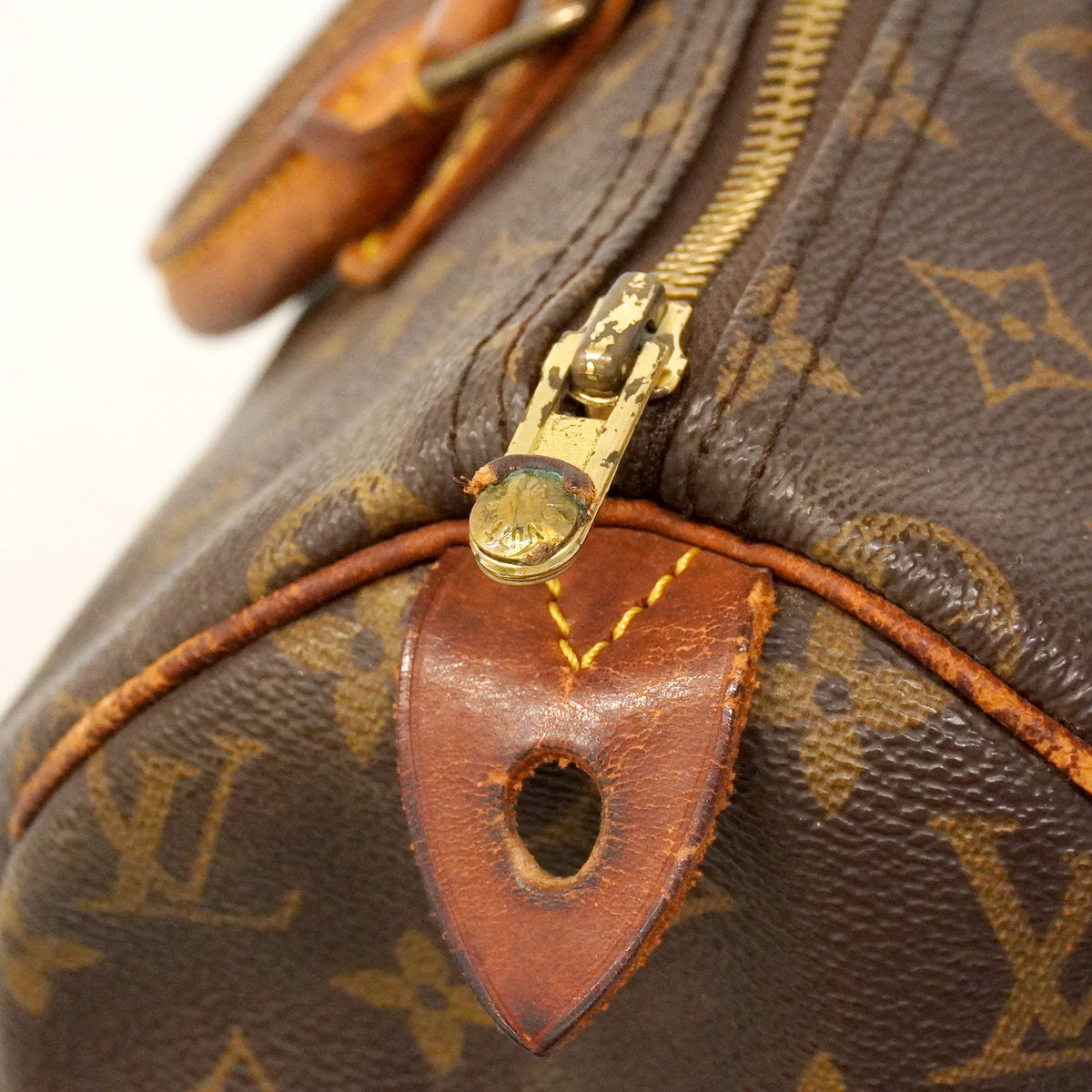 【6kd3700】ルイヴィトン ハンドバッグ モノグラム スピーディ30 M41108 ブラウン【中古】レディース