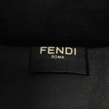 【6kd3704】フェンディ ハンドバッグ サンシャイン レザー ブラック ゴールド金具【中古】レディース