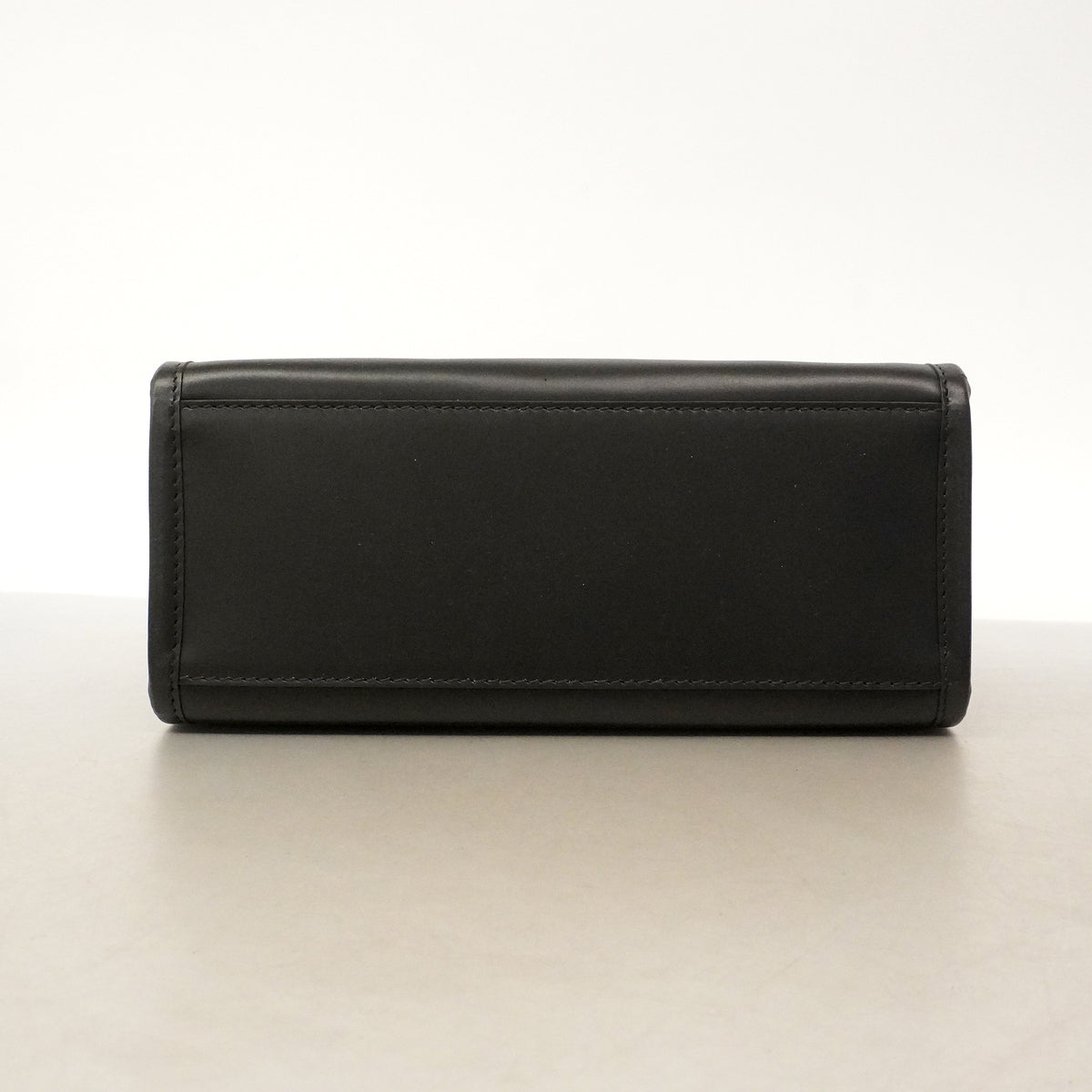 【6kd3704】フェンディ ハンドバッグ サンシャイン レザー ブラック ゴールド金具【中古】レディース