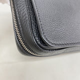 【6kd3710】フェンディ ショルダーバッグ レザー ブラック シルバー金具【中古】メンズ
