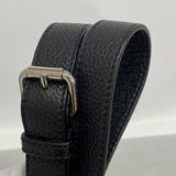 【6kd3710】フェンディ ショルダーバッグ レザー ブラック シルバー金具【中古】メンズ