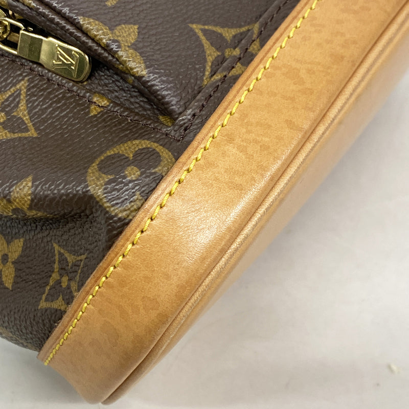 【6kd3752】ルイヴィトン リュック・デイパック モノグラム ミニモンスリ M51137 ブラウン【中古】レディース