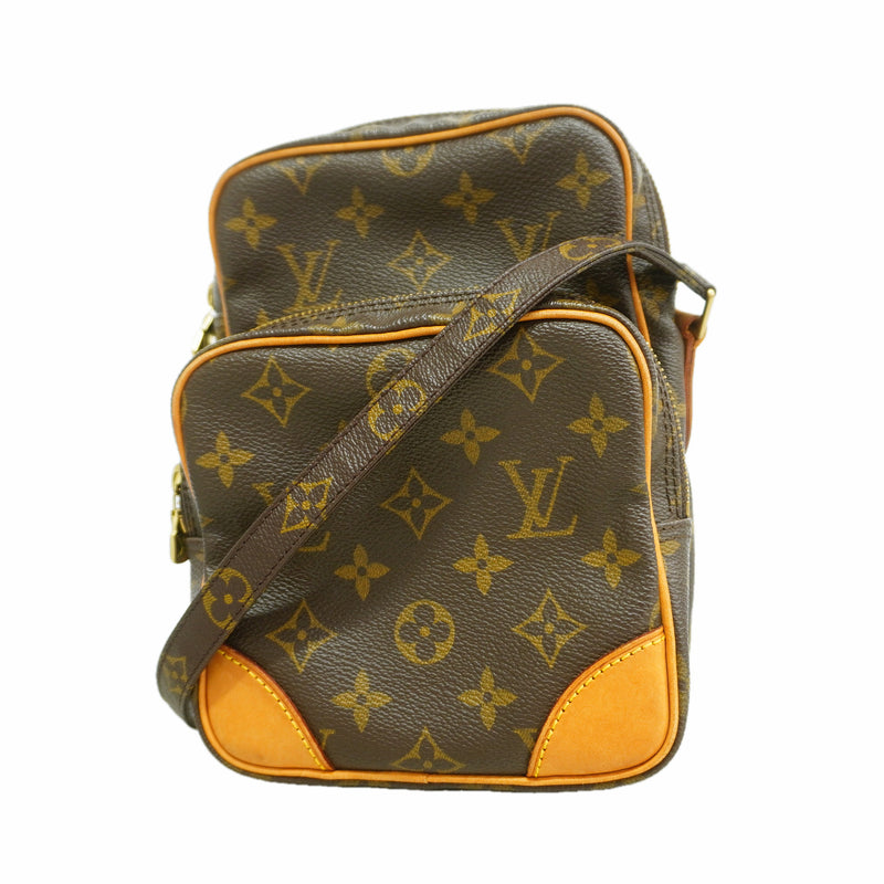 【6kd3822】ルイヴィトン ショルダーバッグ モノグラム アマゾン M45236 ブラウン【中古】レディース