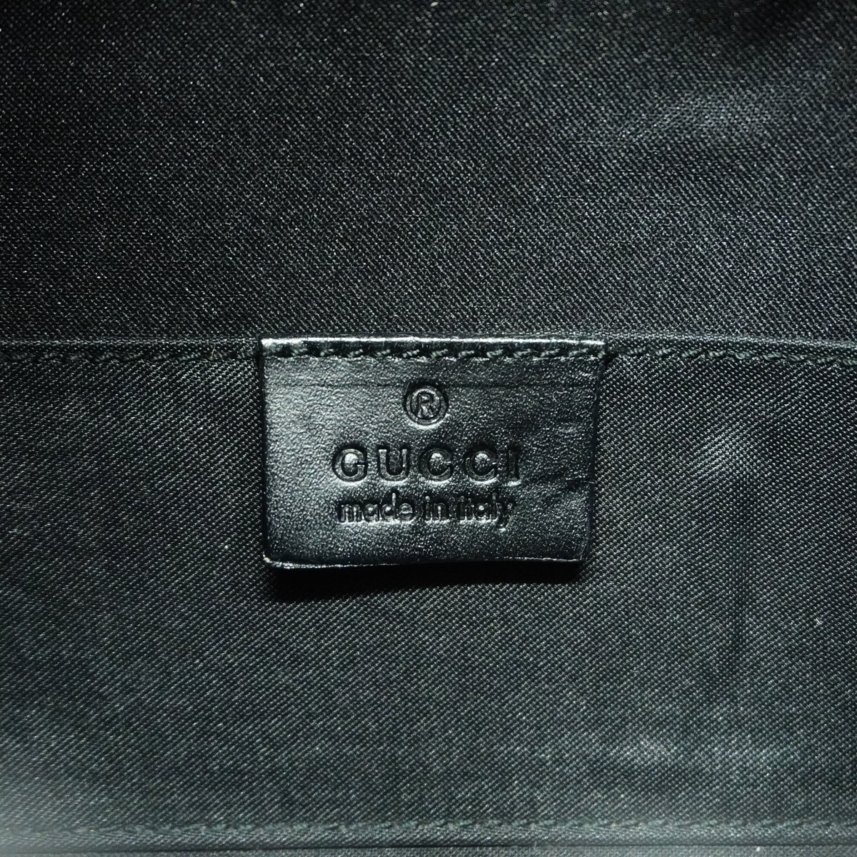 【6kd3827】グッチ ハンドバッグ GGキャンバス 000 0602 キャンバス ブラック シルバー金具【中古】レディース