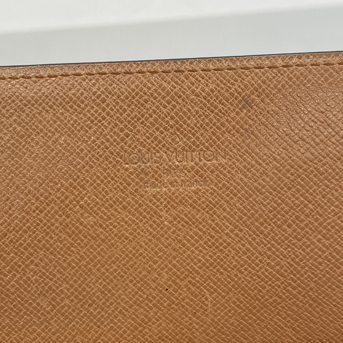 【6kd3847】ルイヴィトン 長札入れ モノグラム ポルトサークルバイフォールド M61820 ブラウン【中古】レディース