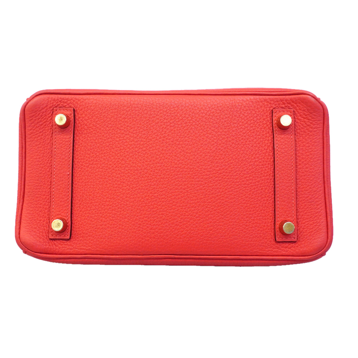 【6kd3858-g】エルメス ハンドバッグ バーキン25 トゴ ルージュピヴォワンヌ ゴールド金具 T刻印【中古】レディース