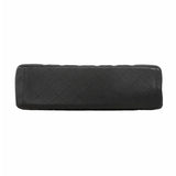 【6kd3864】シャネル ショルダーバッグ デカマトラッセ Wフラップ Wチェーン キャビアスキン ブラック ゴールド金具【中古】レディース