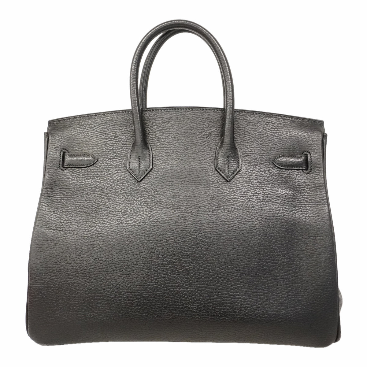 【6kd3878】エルメス ハンドバッグ バーキン35 アルデンヌ ブラック ゴールド金具 □G刻印【中古】レディース