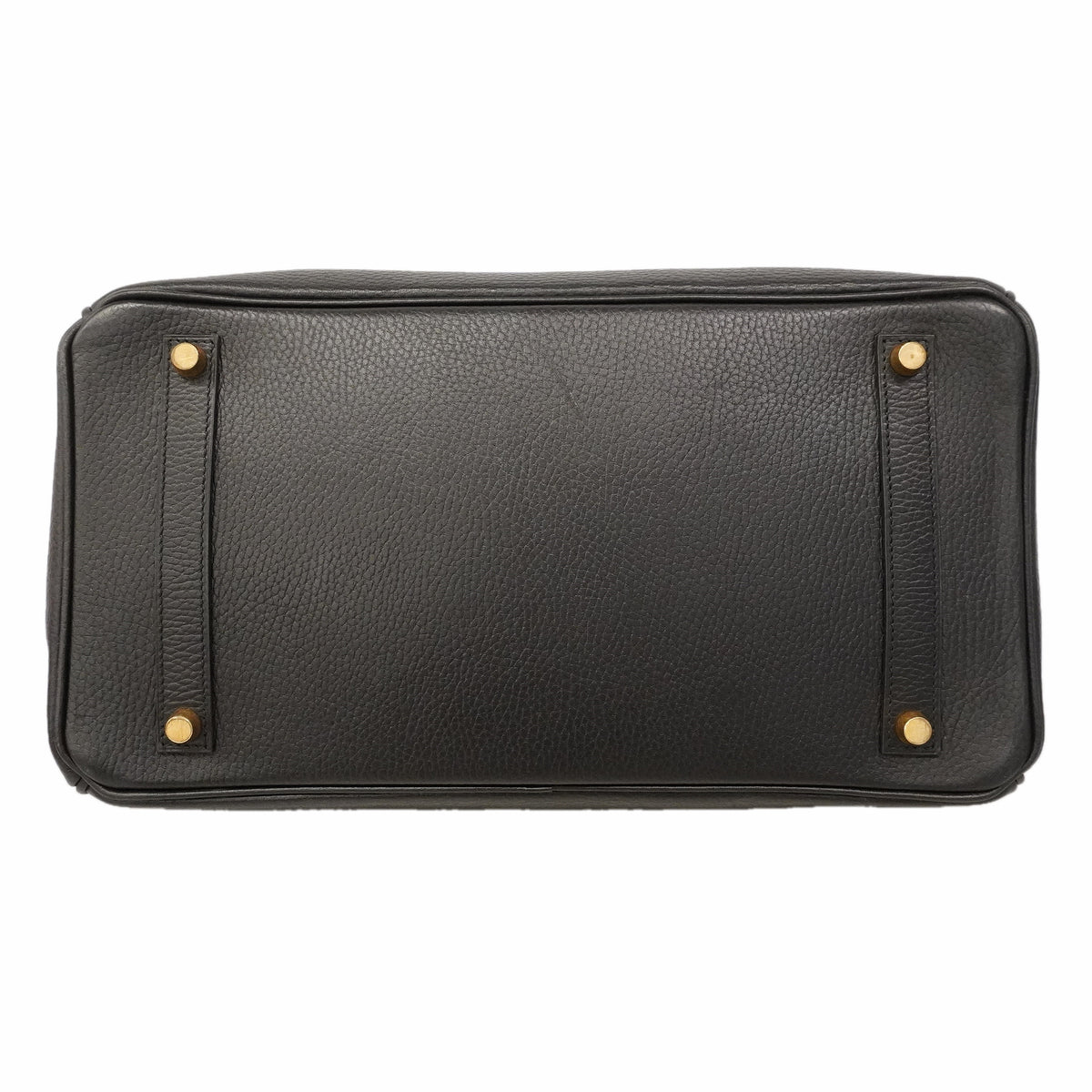 【6kd3878】エルメス ハンドバッグ バーキン35 アルデンヌ ブラック ゴールド金具 □G刻印【中古】レディース