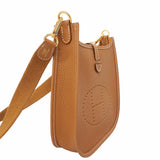 【6kd3880】エルメス ショルダーバッグ エヴリンTPM トリヨンクレマンス ゴールド ゴールド金具 G刻印【中古】レディース