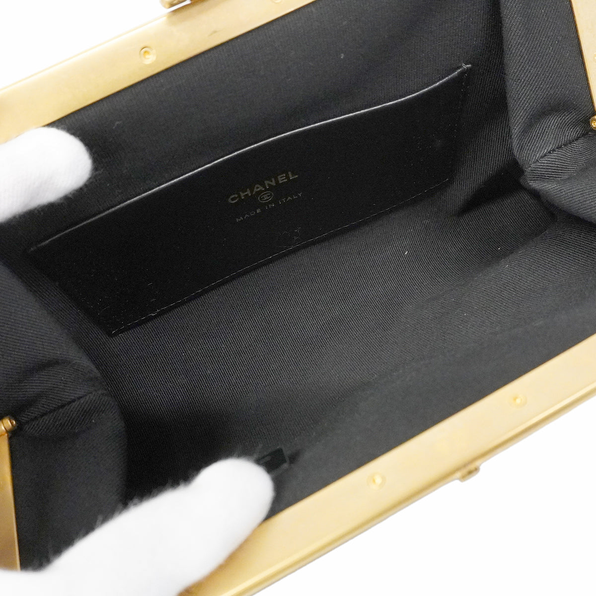 【6kd3887】シャネル ショルダーバッグ マトラッセ チェーンショルダー パテントレザー ブラック ゴールド金具【中古】レディース